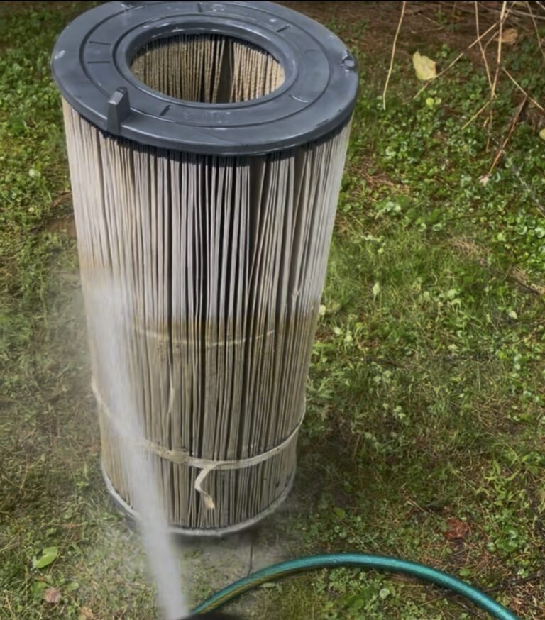 Pool Filter Cleaning